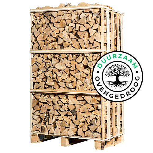 Berken Voordeel Pallet - Ovengedroogd - Stookhoutshop.nl